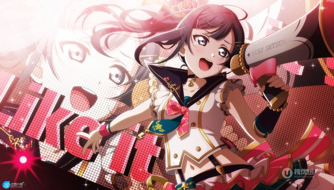 青春活泼元气满满的雪菜酱，《LoveLive!虹咲》人物优木雪菜高清插画图集