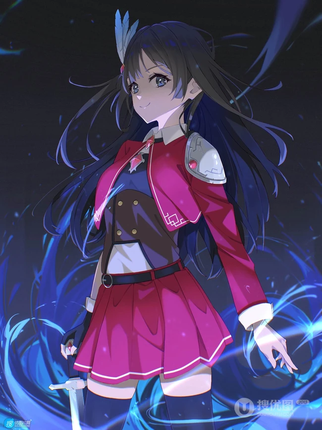 青春活泼元气满满的雪菜酱，《LoveLive!虹咲》人物优木雪菜高清插画图集