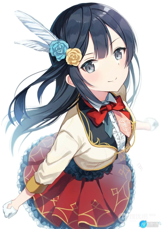 青春活泼元气满满的雪菜酱，《LoveLive!虹咲》人物优木雪菜高清插画图集