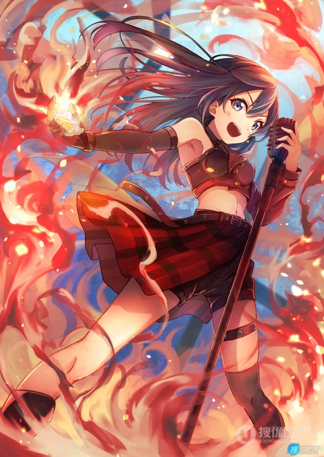青春活泼元气满满的雪菜酱，《LoveLive!虹咲》人物优木雪菜高清插画图集