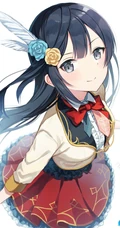 青春活泼元气满满的雪菜酱，《LoveLive!虹咲》人物优木雪菜高清插画图集