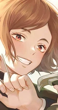 对自己外表和身材很自信的蔷薇姐，漫画《咒术回战》人物钉崎野蔷薇高清插画图片
