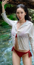 马来西亚网红女生沛妤气质紧身裙，紧身衣系列穿搭显凹凸有致身段生活照片