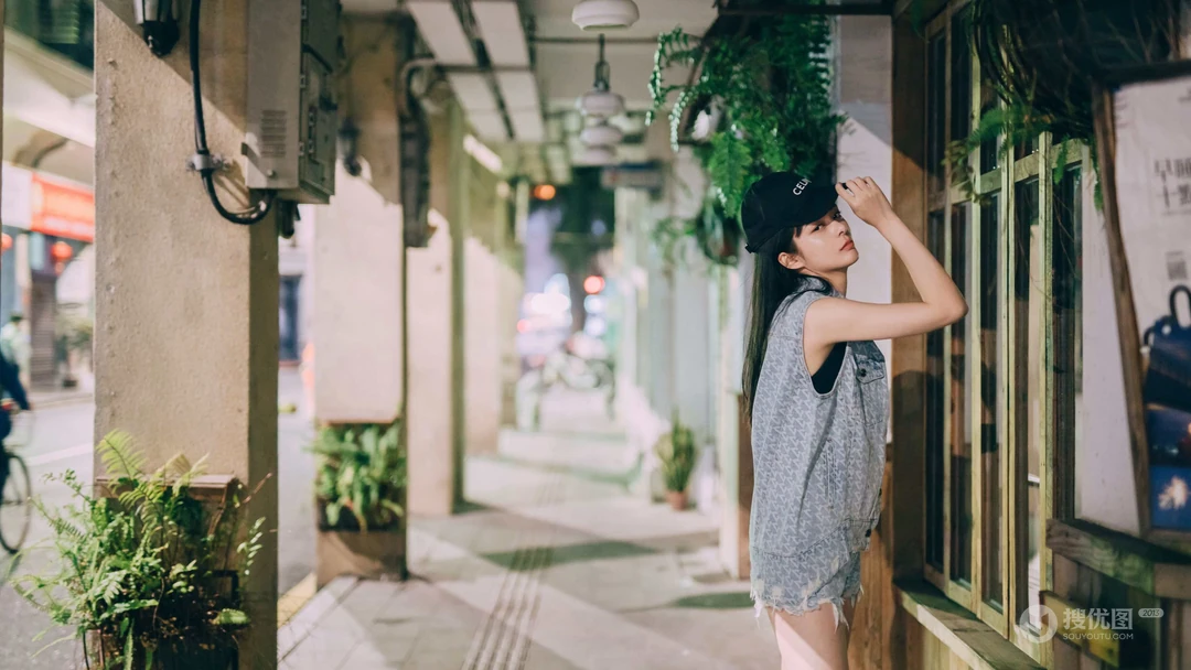 美女傅菁气质职业装、悠闲装街拍等精选高清4K桌面壁纸图片