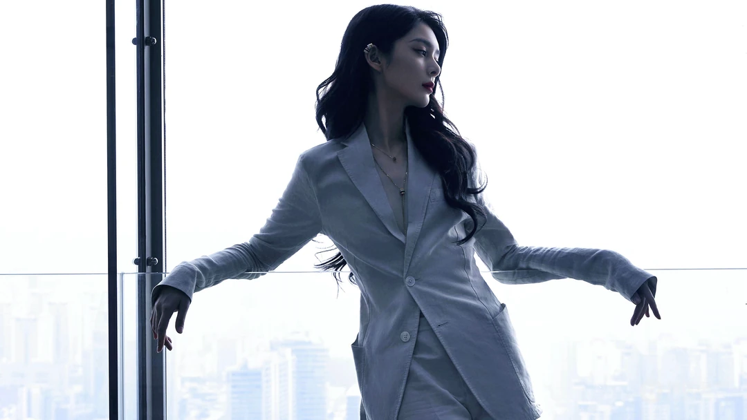 美女傅菁气质职业装、悠闲装街拍等精选高清4K桌面壁纸图片