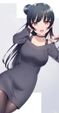 哇，好多线条感，袜装，制服，裙装动漫大姐姐！日本画师山折的插画作品图片欣赏