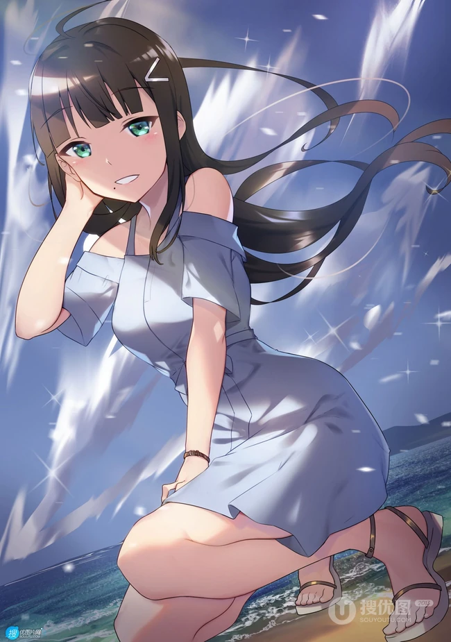哇，好多线条感，袜装，制服，裙装动漫大姐姐！日本画师山折的插画作品图片欣赏