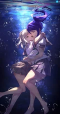 哇，好多线条感，袜装，制服，裙装动漫大姐姐！日本画师山折的插画作品图片欣赏