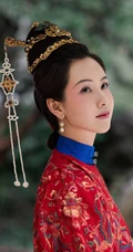 陈都灵古风玉楼春装扮优雅古典韵味十足写真图片