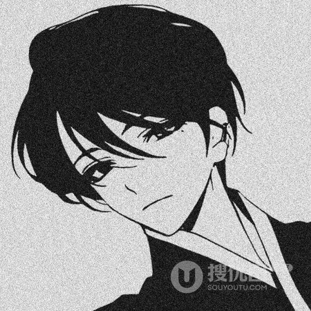 男生帅气动漫头像，黑白的二次元帅哥，个性，超有型的动漫男生头像图片