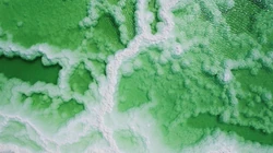 中国最大的盐湖，青海察尔汗盐湖高清俯瞰摄影美图壁纸图片