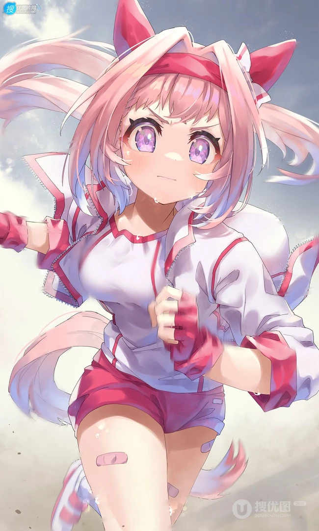元气满满的小小马娘，动画《赛马娘》可爱人物春丽（乌拉拉）高清插画图集欣赏