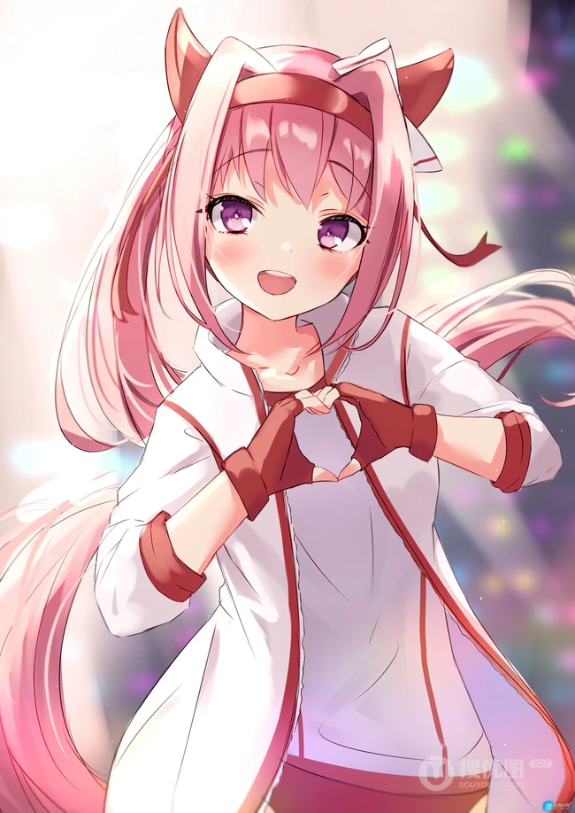 元气满满的小小马娘，动画《赛马娘》可爱人物春丽（乌拉拉）高清插画图集欣赏