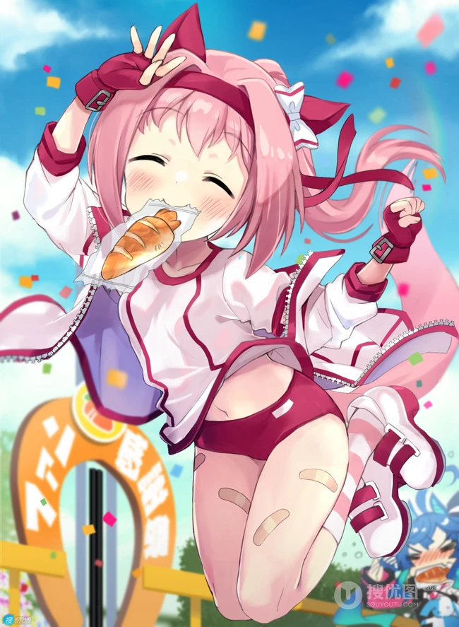 元气满满的小小马娘，动画《赛马娘》可爱人物春丽（乌拉拉）高清插画图集欣赏