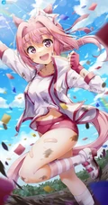 元气满满的小小马娘，动画《赛马娘》可爱人物春丽（乌拉拉）高清插画图集欣赏