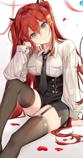 看着很舒服的各类手游动漫少女插画图集，韩国画师ION插画作品欣赏