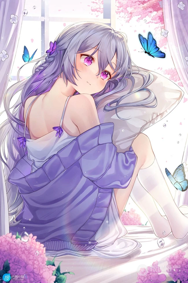 看着很舒服的各类手游动漫少女插画图集，韩国画师ION插画作品欣赏