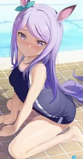 一如既往的优雅，拟人化萌娘动画《赛马娘》人物目白麦昆精选高清插画图集