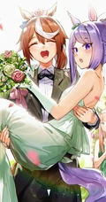 一如既往的优雅，拟人化萌娘动画《赛马娘》人物目白麦昆精选高清插画图集