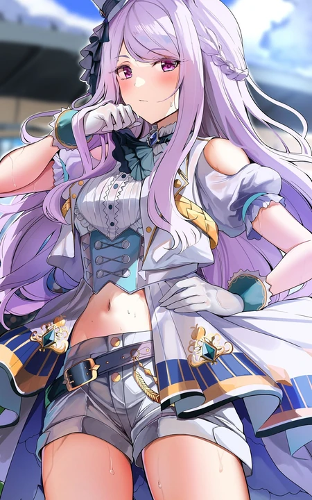 一如既往的优雅，拟人化萌娘动画《赛马娘》人物目白麦昆精选高清插画图集