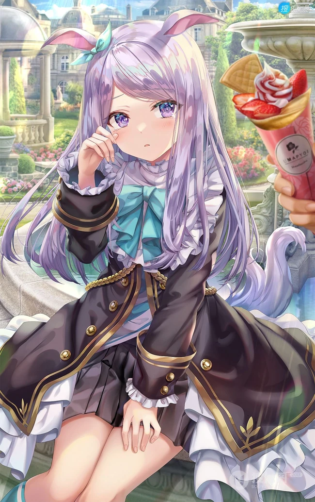 一如既往的优雅，拟人化萌娘动画《赛马娘》人物目白麦昆精选高清插画图集