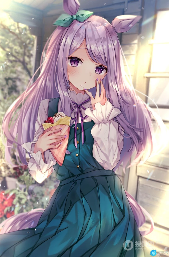 一如既往的优雅，拟人化萌娘动画《赛马娘》人物目白麦昆精选高清插画图集