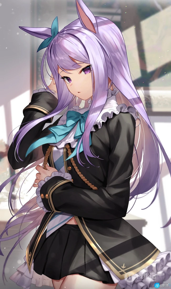 一如既往的优雅，拟人化萌娘动画《赛马娘》人物目白麦昆精选高清插画图集