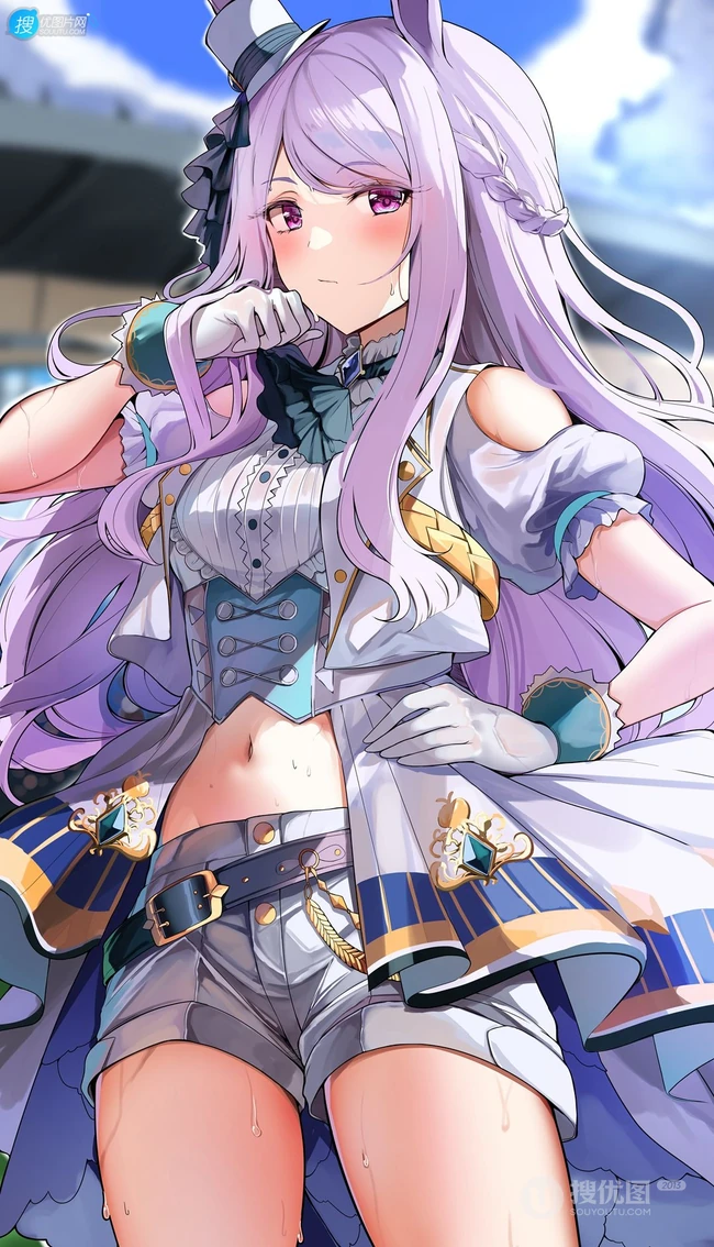 一如既往的优雅，拟人化萌娘动画《赛马娘》人物目白麦昆精选高清插画图集