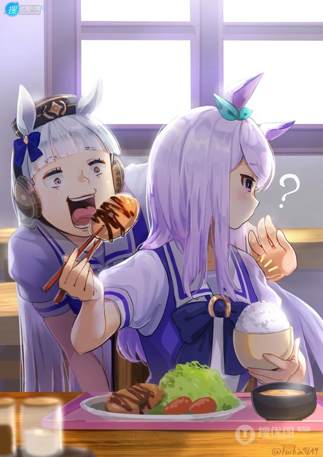 一如既往的优雅，拟人化萌娘动画《赛马娘》人物目白麦昆精选高清插画图集