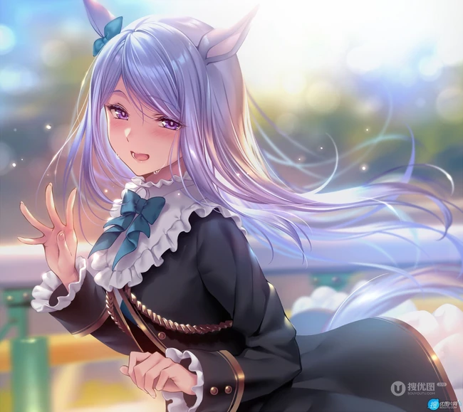 一如既往的优雅，拟人化萌娘动画《赛马娘》人物目白麦昆精选高清插画图集