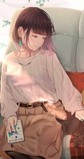 痛过前尘，哭了今生，湿了来世 眼角有泪痣的动漫少女精选高清插画图集欣赏