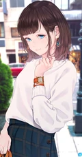 痛过前尘，哭了今生，湿了来世 眼角有泪痣的动漫少女精选高清插画图集欣赏