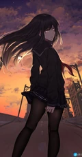 痛过前尘，哭了今生，湿了来世 眼角有泪痣的动漫少女精选高清插画图集欣赏