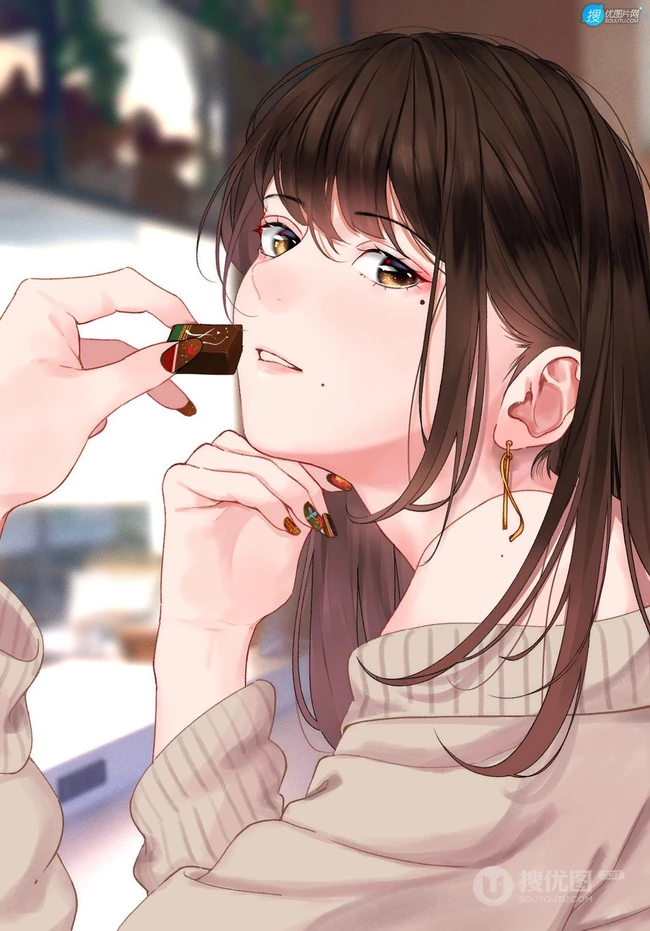 痛过前尘，哭了今生，湿了来世 眼角有泪痣的动漫少女精选高清插画图集欣赏
