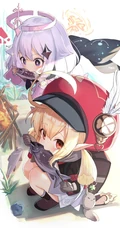 如草木初生之芽，可治愈一切的超可爱萌二次元动漫少女少女高清插画图集