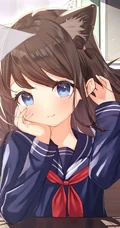 如草木初生之芽，可治愈一切的超可爱萌二次元动漫少女少女高清插画图集