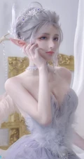 cos鬼刀海琴烟的性感白皙丰满美女高清手机壁纸套图