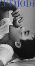 欧豪个性受伤妆写真登杂志图片，青春少年的热血感十足
