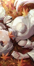 古灵精怪，可爱伶俐的二次元兽耳朵动漫少女高清插画图片