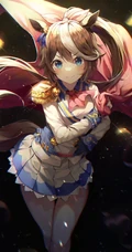 古灵精怪，可爱伶俐的二次元兽耳朵动漫少女高清插画图片