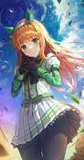 古灵精怪，可爱伶俐的二次元兽耳朵动漫少女高清插画图片