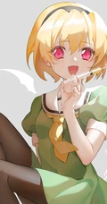 金黄齐耳发少女，有&ldquo;陷阱大师&rdquo;之称的《寒蝉鸣泣之时》人物北条沙都子插画图集