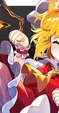 芙兰朵露&middot;斯卡雷特，同人游戏漫画《东方Project》人物芙兰朵露插画图集欣赏