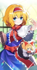 芙兰朵露&middot;斯卡雷特，同人游戏漫画《东方Project》人物芙兰朵露插画图集欣赏