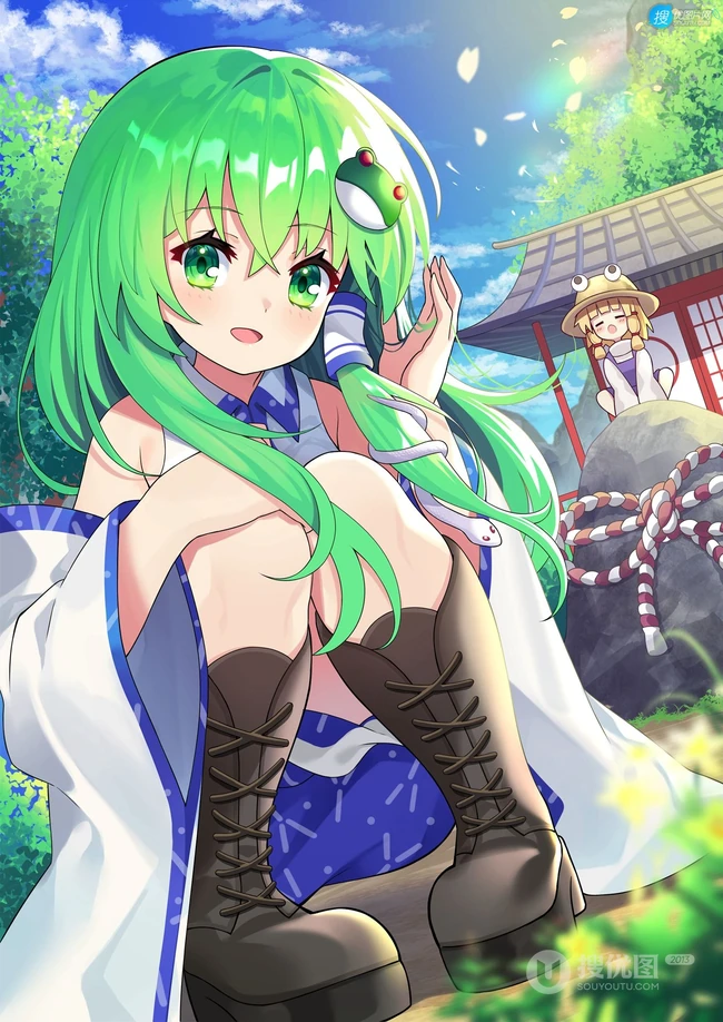 芙兰朵露&middot;斯卡雷特，同人游戏漫画《东方Project》人物芙兰朵露插画图集欣赏