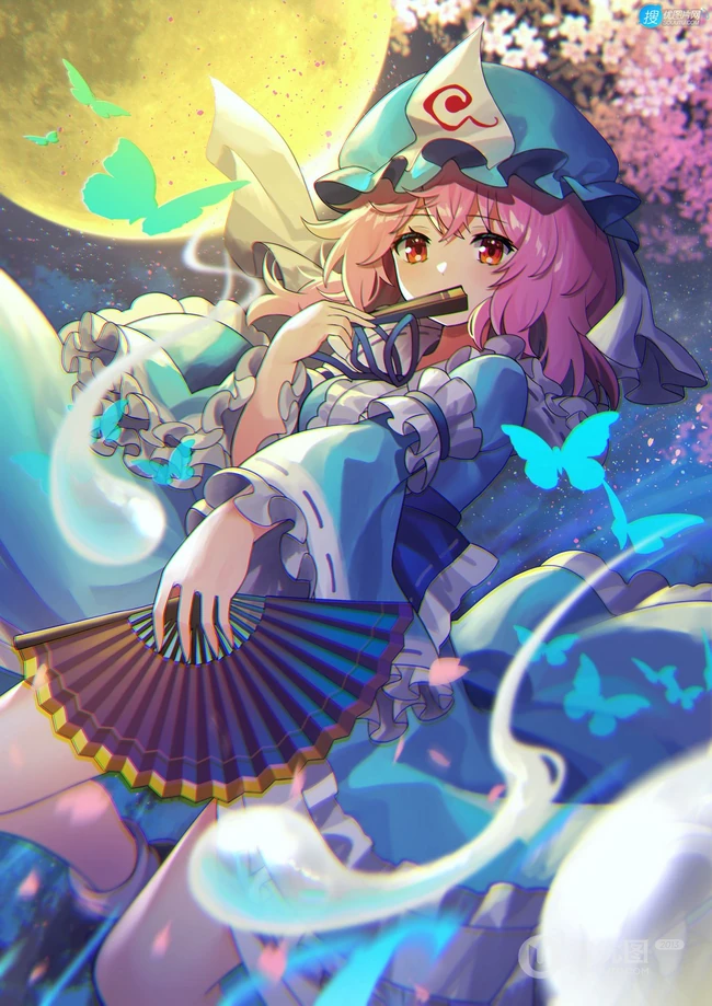 芙兰朵露&middot;斯卡雷特，同人游戏漫画《东方Project》人物芙兰朵露插画图集欣赏