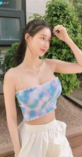 又纯又欲，身材超好，颜值高的韩国美女MIU精选紧身穿搭系列生活照壁纸