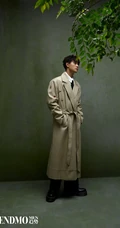 秦俊杰帅气有型加清朗文艺写真照登杂志图片