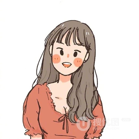 2021最新女生手绘插画头像，理想中的那些善良 可爱，温柔 自信，自律女生头像图片