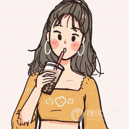 2021最新女生手绘插画头像，理想中的那些善良 可爱，温柔 自信，自律女生头像图片